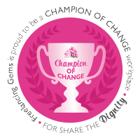 Freelancing Gems is proud to be a Share the Dignity champion of change