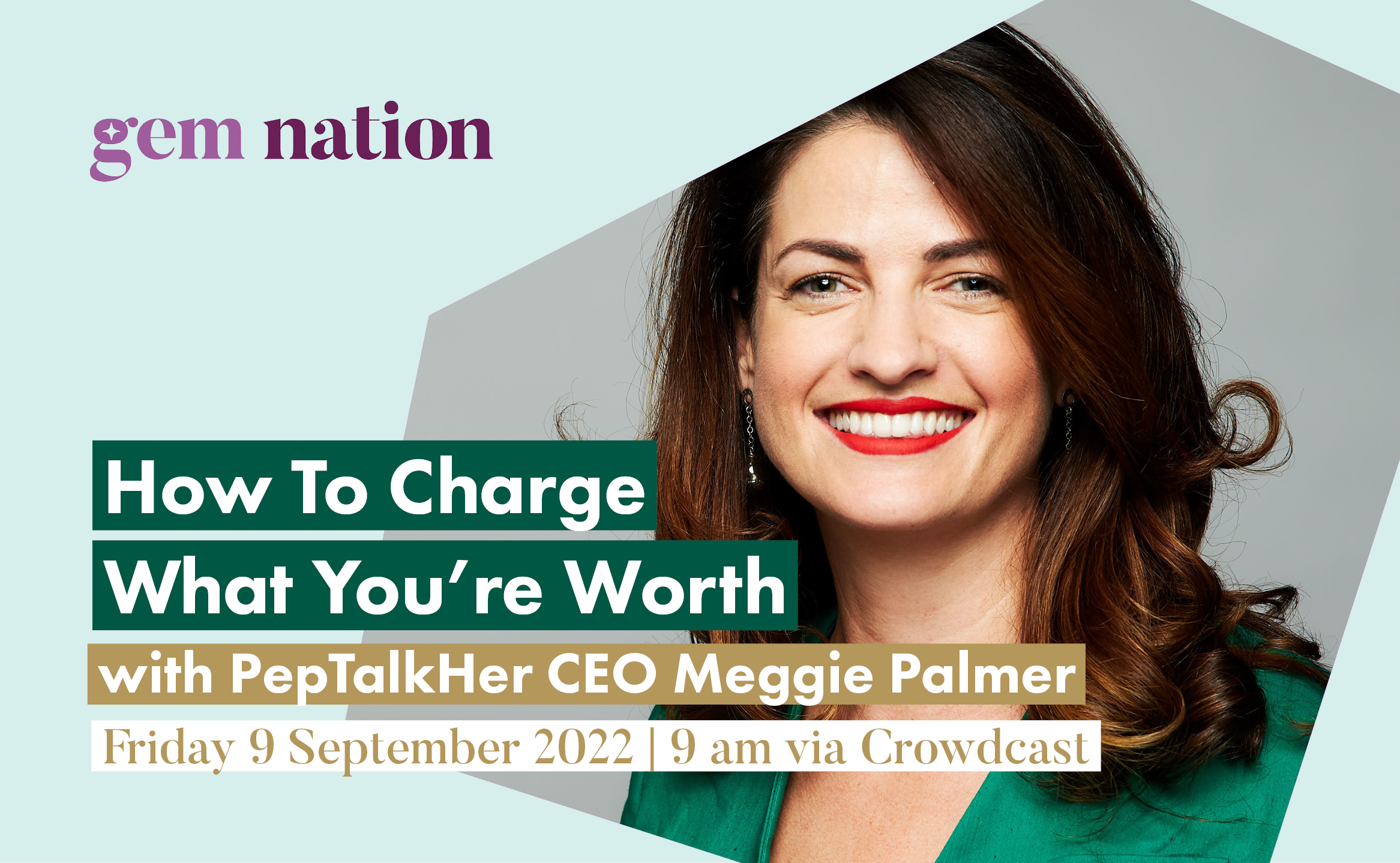 How To Charge What You’re Worth with PepTalkHer CEO, Meggie Palmer