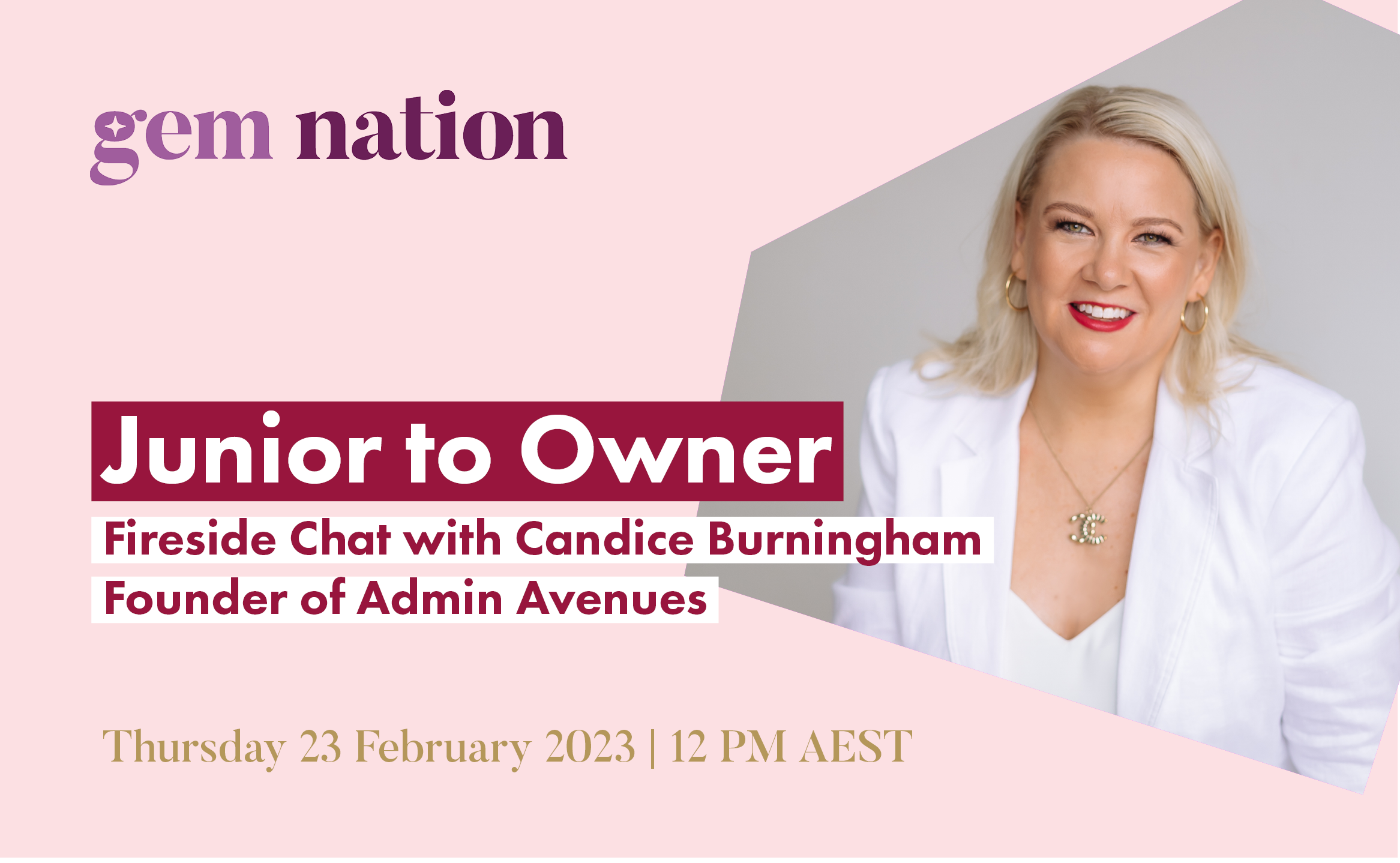 Fireside Chat with Candice Burningham